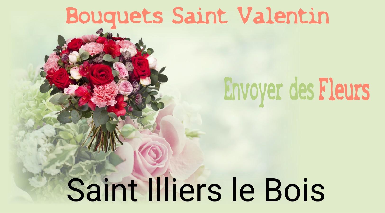 Roses de Saint-Valentin livrées à Saint-Illiers-le-Bois